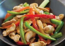 Shred Chicken Capsicum — Chinese dish at Pokhara Chinese Restaurant